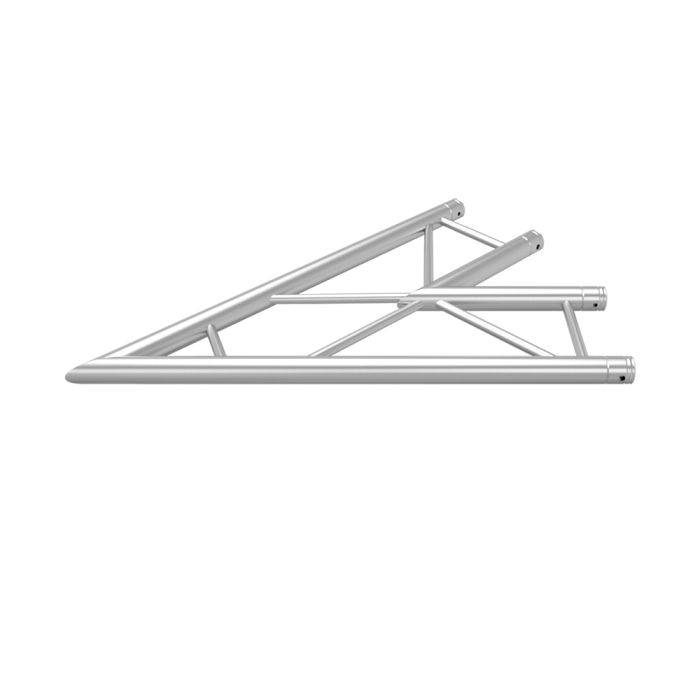 Global Truss Horizontal 2-Way Corner Junction for F32 I-Beam Truss System (45°, 3.28')