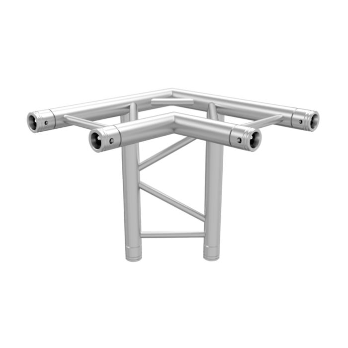 Global Truss Horizontal 3-Way Corner Junction for F32 I-Beam Truss System (90°, 1.64')