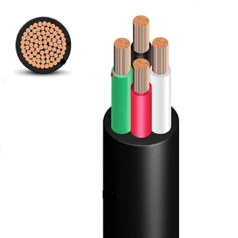 10' 12AWG 300V Bare End Cable