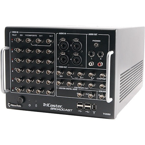 Newtek TriCaster Broadcast TC550 Video Production Switcher w/ Hard Carrying Case