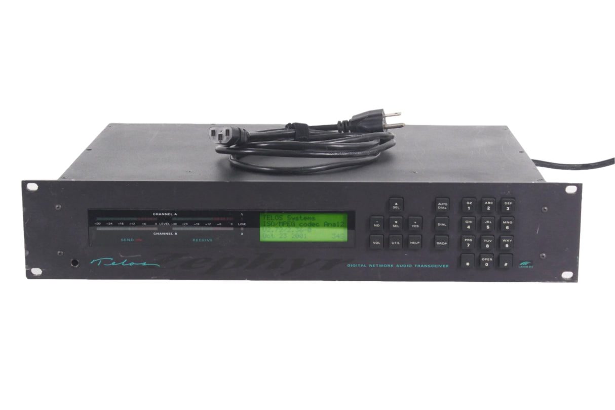 Telos Zephyr 9200 Layer II + III Stereo ISDN Digital Network Audio Transceiver