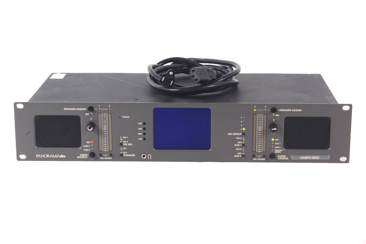 Wohler VAMP2-MDA - HD/SD-SDI/AES/CVBS Rack Mountable Analog A/V Monitor, 4" LCD