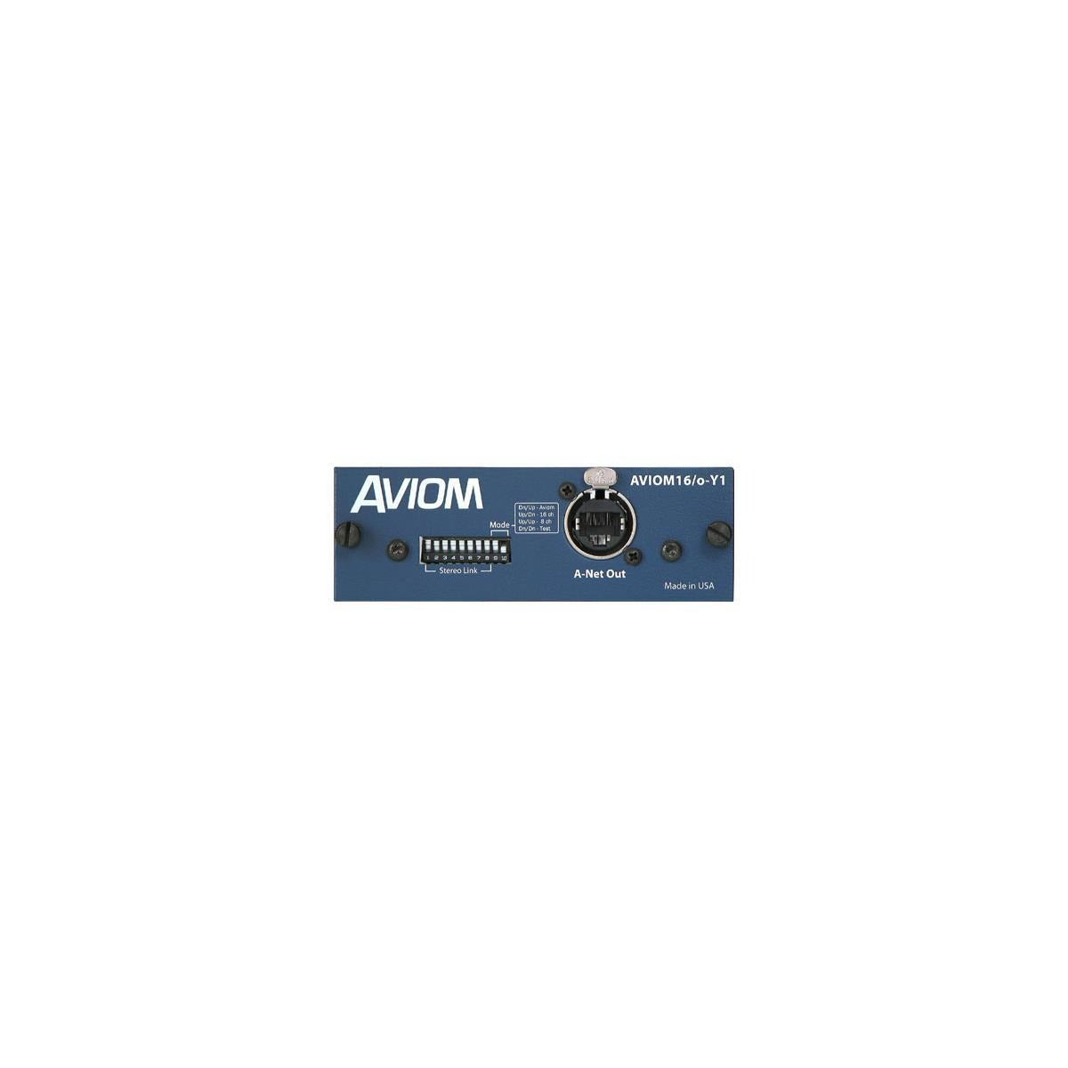 Aviom AVIOM16/o-Y1 16-Channel A-Net Card