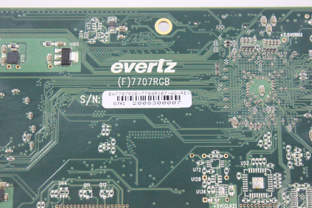 Evertz 7707RGBTA-A2 RGBHV/DVI/KVM Option Card