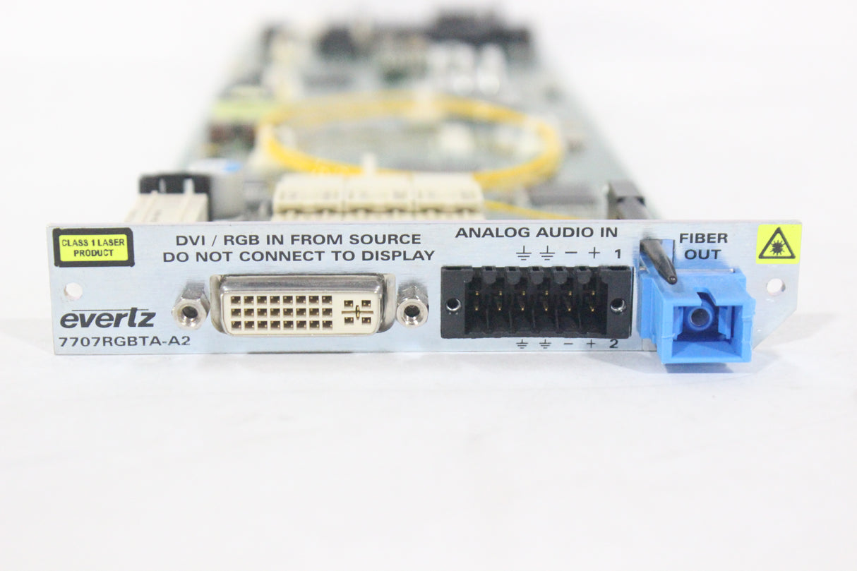 Evertz 7707RGBTA-A2 RGBHV/DVI/KVM Option Card