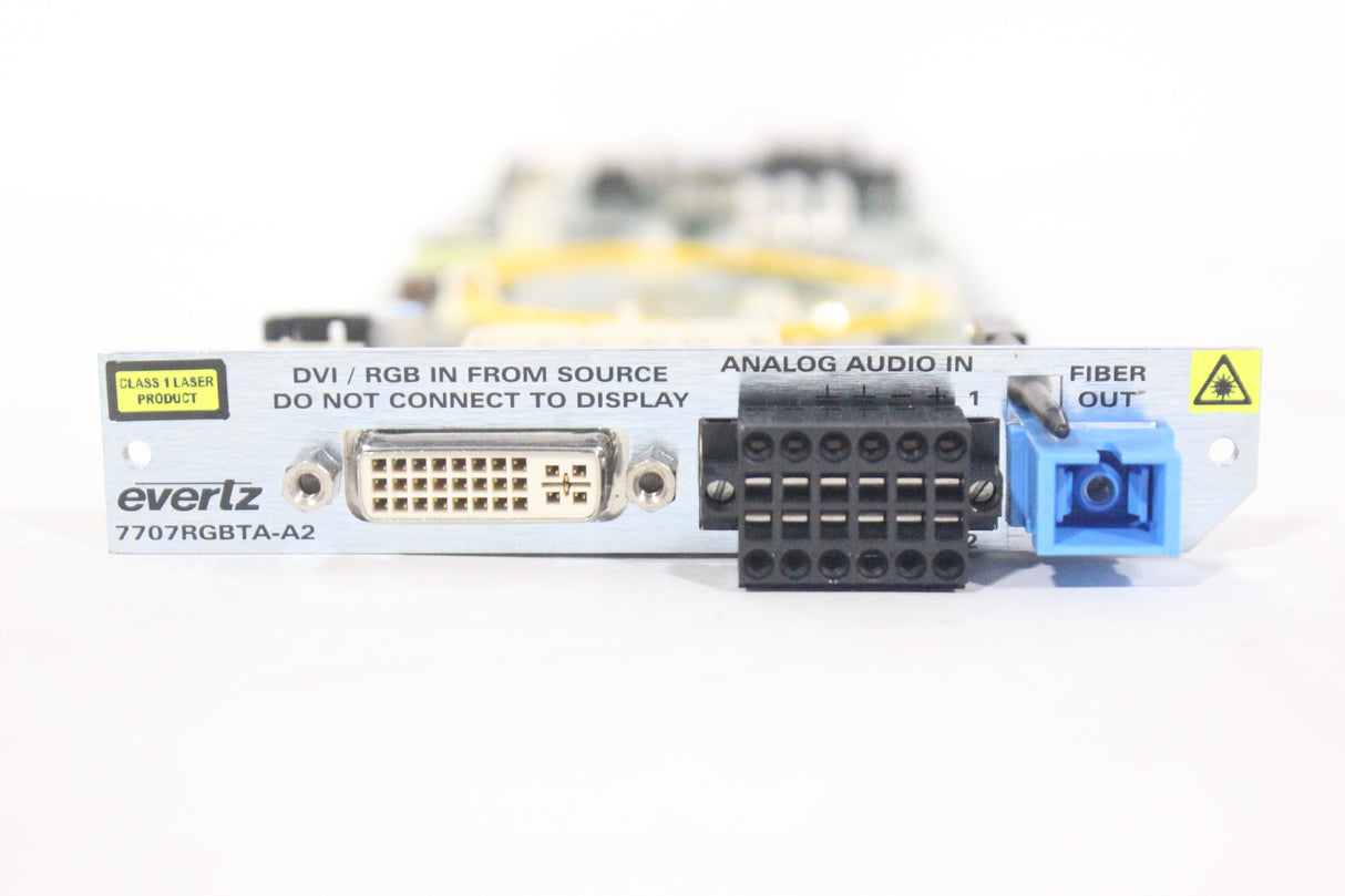 Evertz 7707RGBTA-A2 RGBHV/DVI/KVM Option Card
