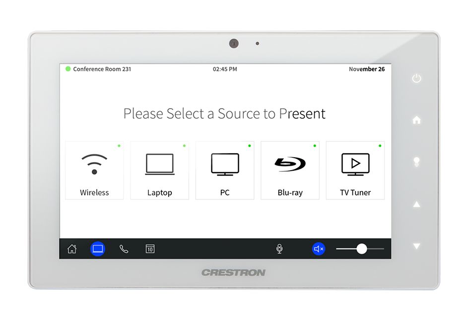 Crestron TSW-760-W-S 7 in. Touch Screen, White Smooth (1514-190) (NEW-Original Box)