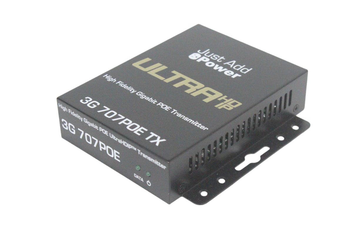 Just Add Power VBS-HDIP-708POE Ultra HD IP Gigabit POE Transmitter, 3G