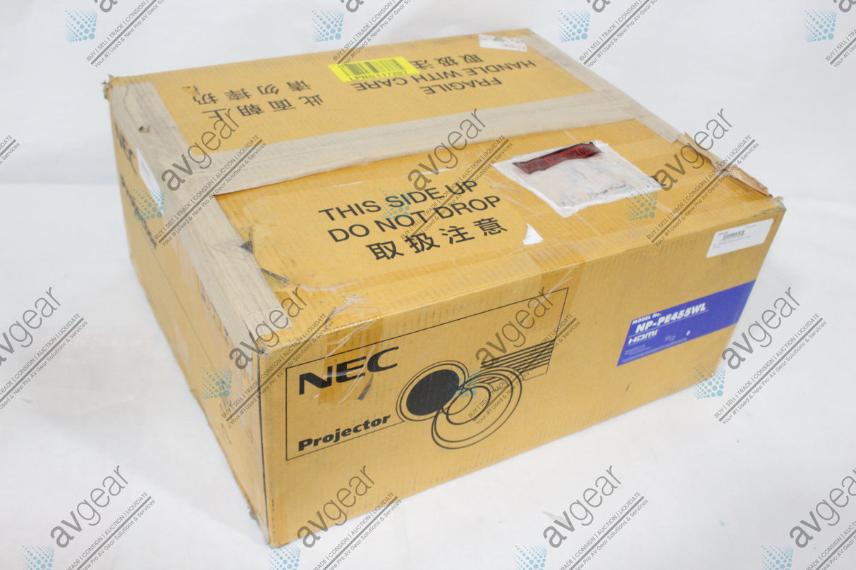 NEC PE455WL Projector Conference Room Projector (NEW)