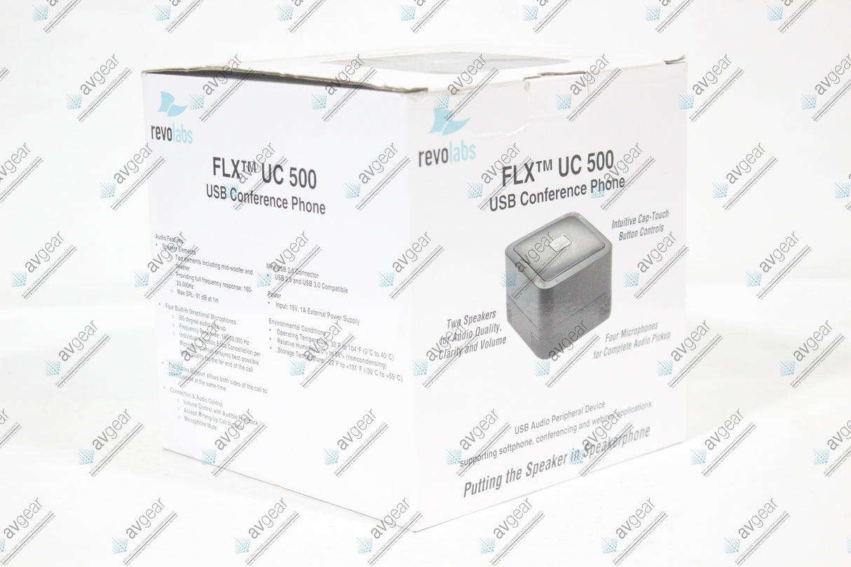 Revolabs 10-FLXUC500-NA USB Conference Phone (Black) (NEW-Original Box)