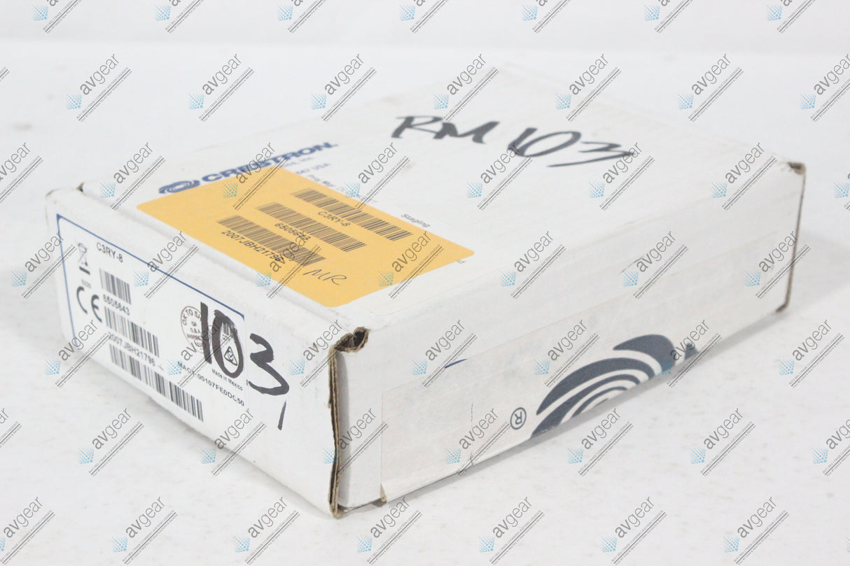 Crestron C3RY-8 3-Series™ Control Card – 8 Relay Ports (NEW-Open Box)