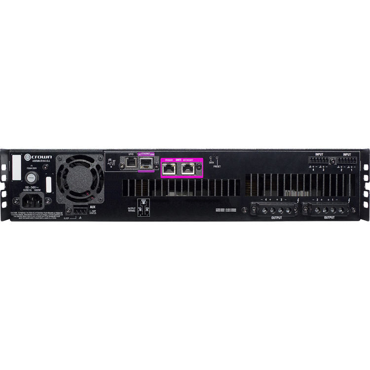 Crown DCI8X600DA Eight-channel, 300W at 4 Ohm Power Amplifier