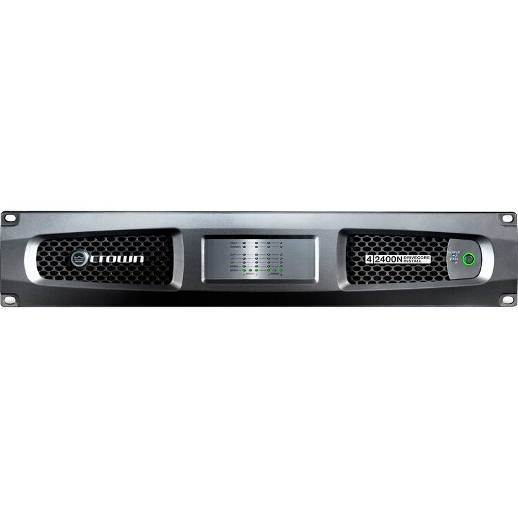 Crown DCI4X2400N Four-channel, 2400W at 4 Ohm Power Amplifier with BLU link