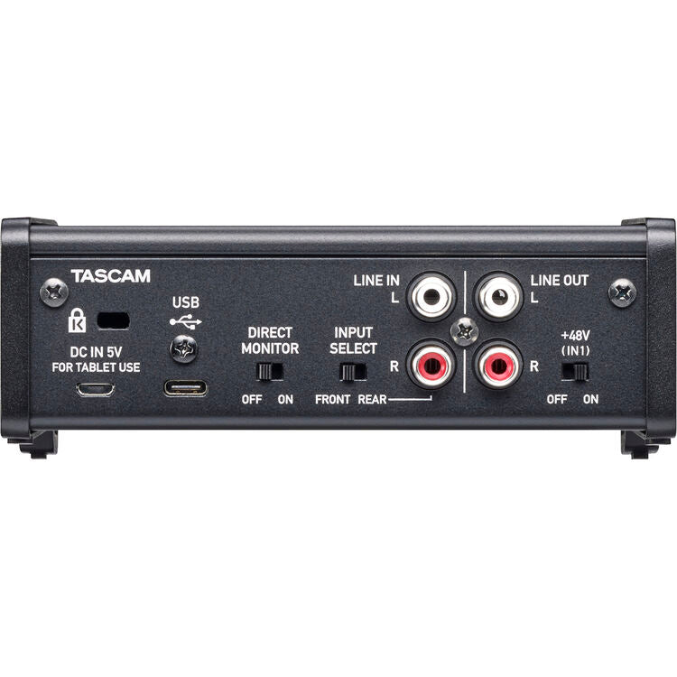 TASCAM US-1x2HR Desktop 2x2 USB Type-C Audio Interface
