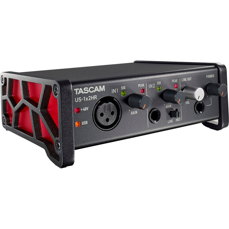 TASCAM US-1x2HR Desktop 2x2 USB Type-C Audio Interface