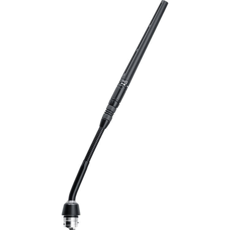 Shure MX405 Series 5" Gooseneck Microphone with Mini-Shotgun Condenser Cartridge (Light Ring, No Preamp)