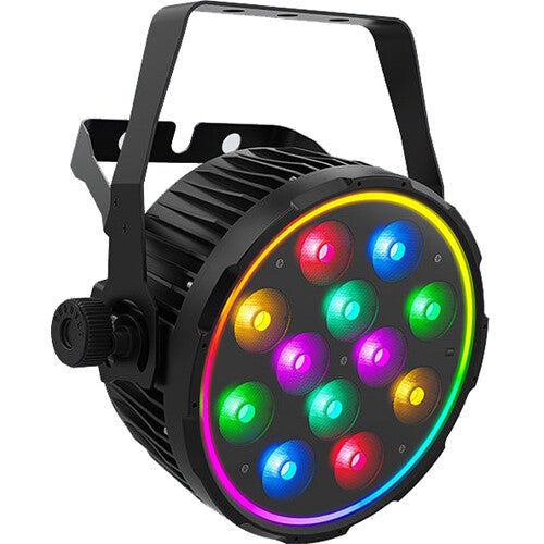 CHAUVET DJ SlimPAR Pro Pix RGBAW+UV LED PAR Light (Black)