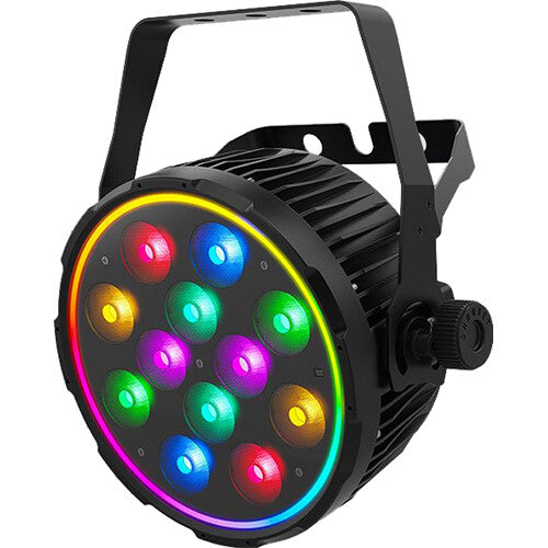 CHAUVET DJ SlimPAR Pro Pix RGBAW+UV LED PAR Light (Black)