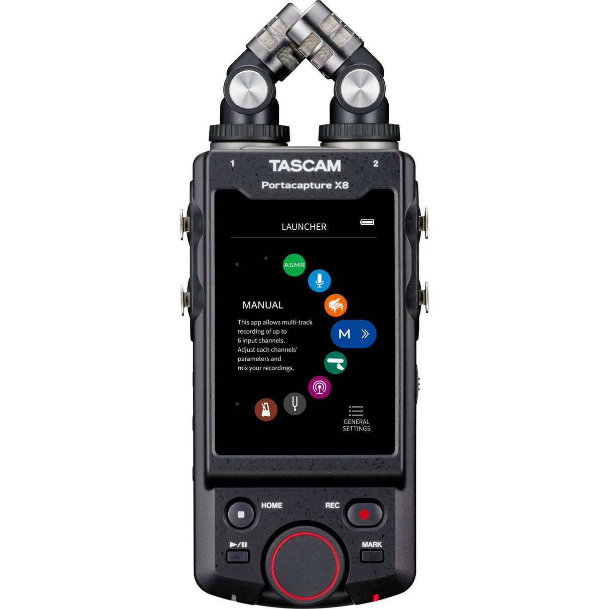 TASCAM Portacapture X8 32-Bit Float 8-Channel Multitrack Field Recorder
