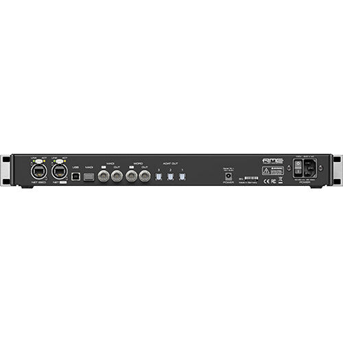 RME 12Mic-D Network-Ready Microphone Preamp with Dante, ADAT, and MADI