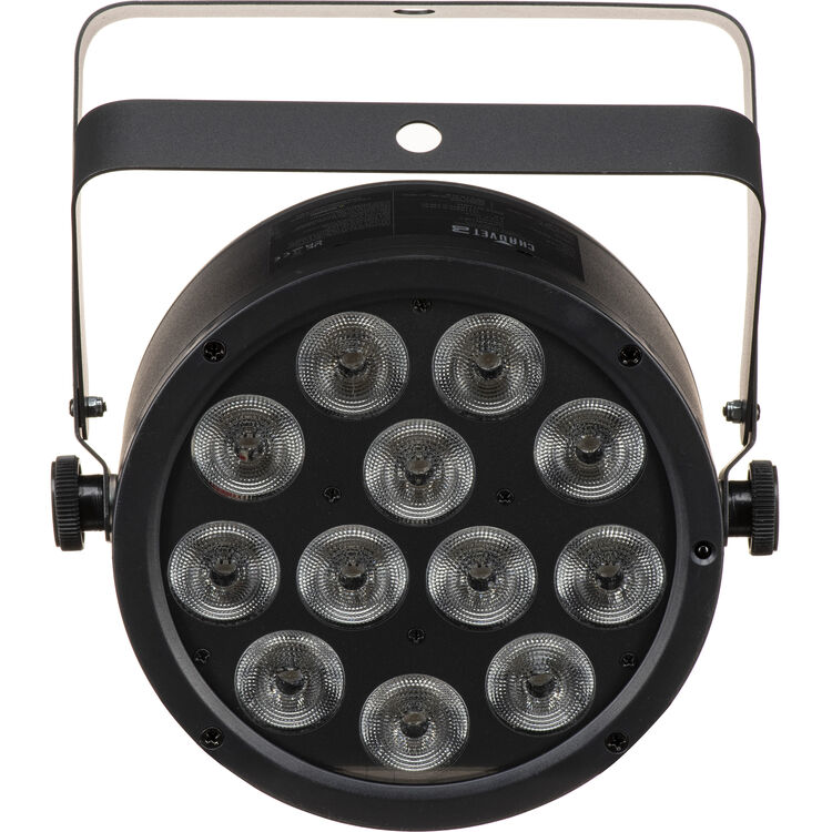 CHAUVET DJ SlimPAR T12 ILS Low-Profile Tricolor LED PAR Light (RGB)
