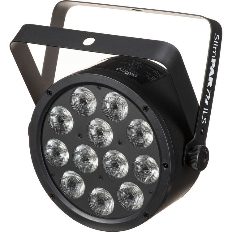CHAUVET DJ SlimPAR T12 ILS Low-Profile Tricolor LED PAR Light (RGB)