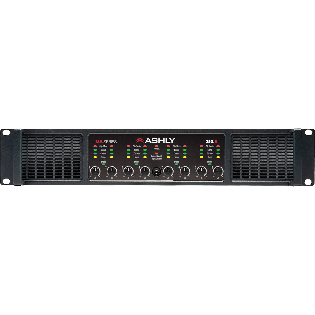 Ashly MA-250.8 2,000W 8-channel Power Amplifier
