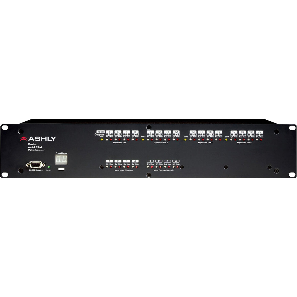 Ashly Protea ne24.24MT Matrix Digital Signal Processor with 4x16 I/O
