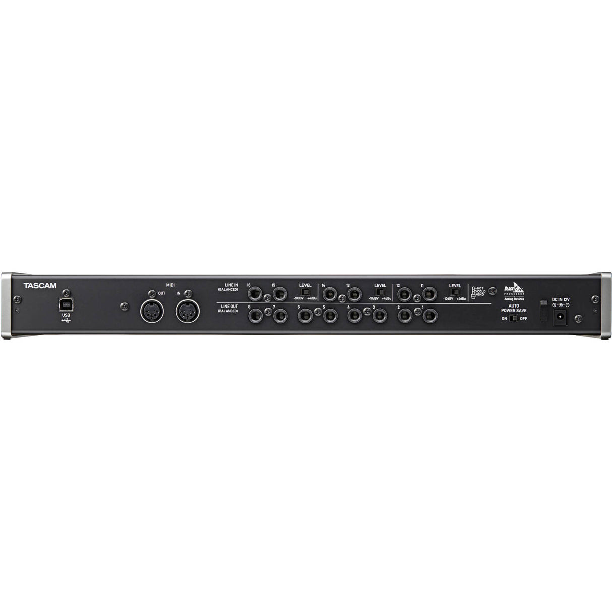 TASCAM US-16x08 USB Audio/MIDI Interface