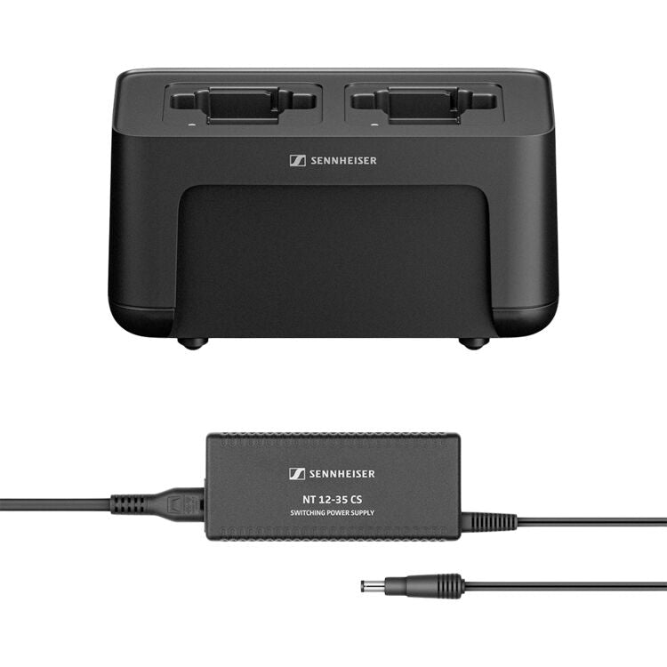 Sennheiser CHG-70N-C-PL-PSU-KIT Two-Bay Network-Enabled Charger for EW-DX Series