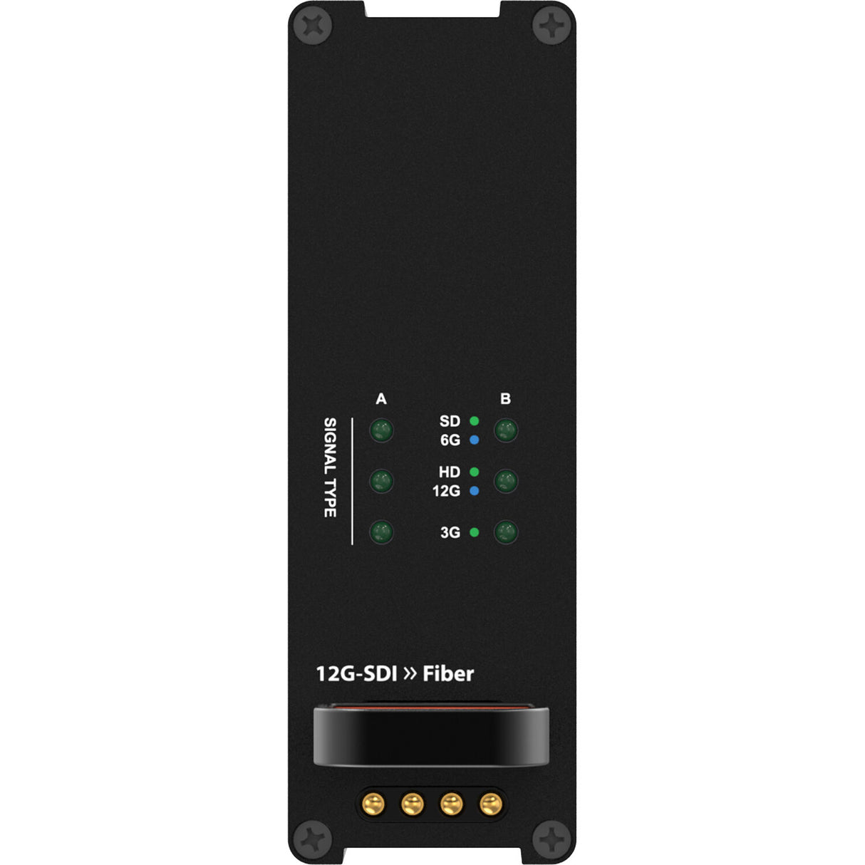 Theatrixx Technologies Dual 12G-SDI to Dual Fiber Reversible Module