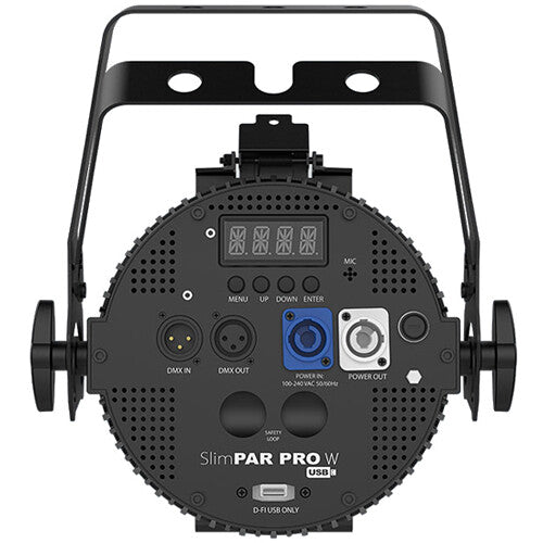 CHAUVET DJ SlimPAR Pro W USB Variable White LED Wash Light (Black)