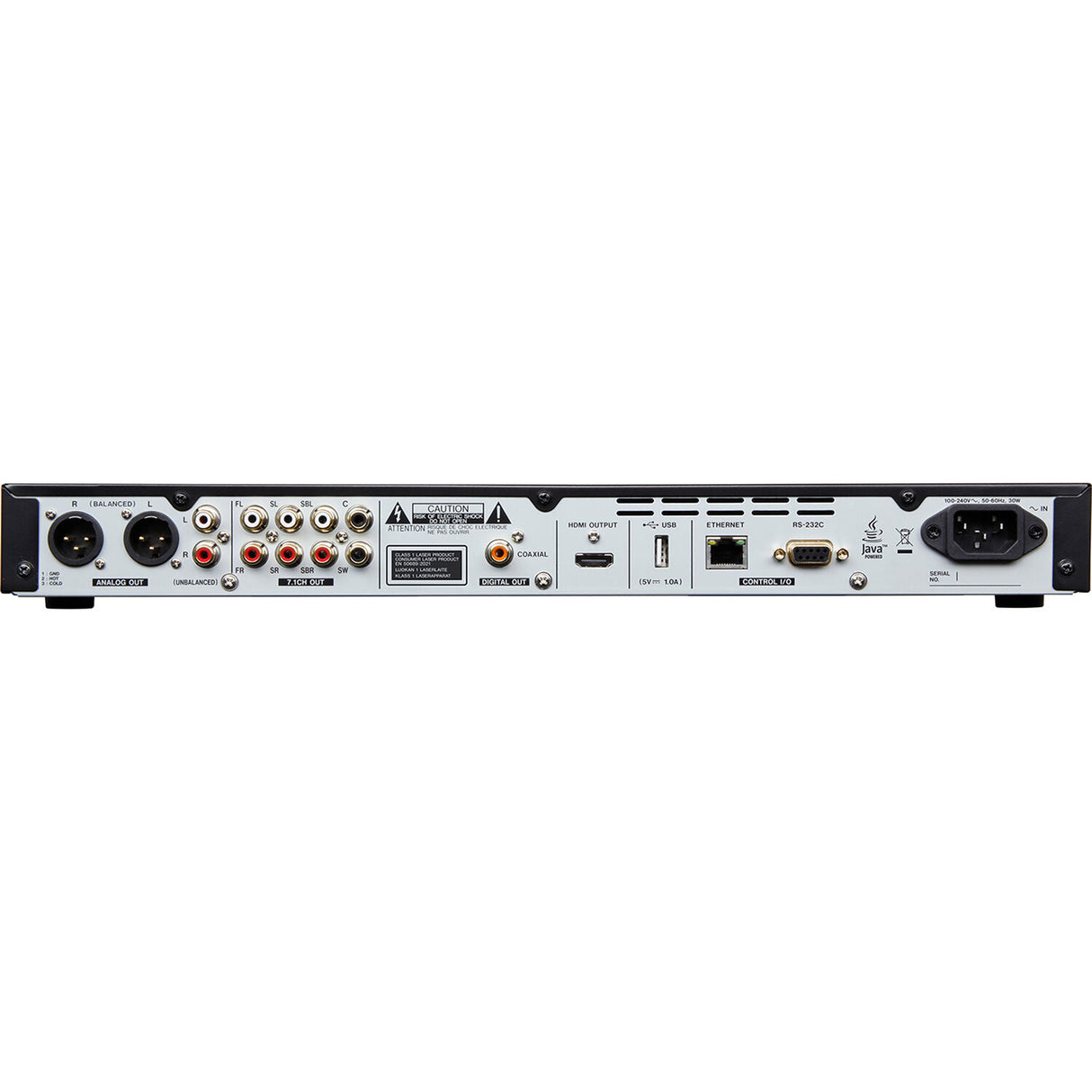 TASCAM BD-MP1MKII Blu-Ray Player with SD and USB Playback (1 RU)