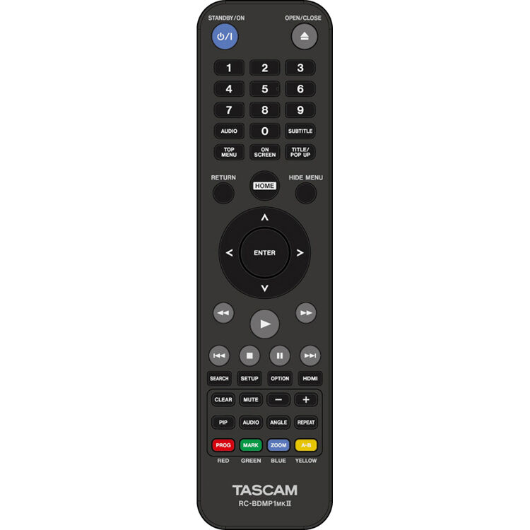 TASCAM BD-MP1MKII Blu-Ray Player with SD and USB Playback (1 RU)