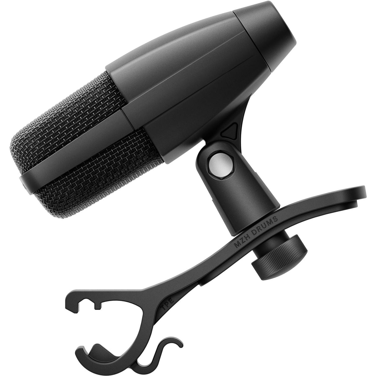 Sennheiser MD-421-KOMP-DRMCLMP Multipurpose Cardioid Dynamic Microphone with Drum Clamp