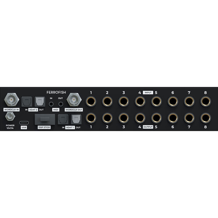 Ferrofish Pulse8 AE 8x8 AD/DA Converter with ADAT