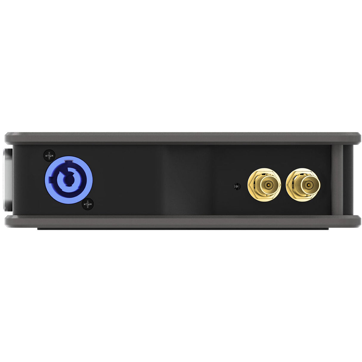 Theatrixx Technologies 12G-SDI to Fiber xVision Converter with PowerCON In/Edison Loop-Thru (Multimode, OpticalCON DUO)