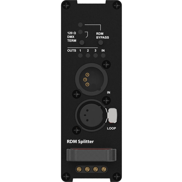 Theatrixx Technologies Reversible XLR3 DMX/RDM Splitter
