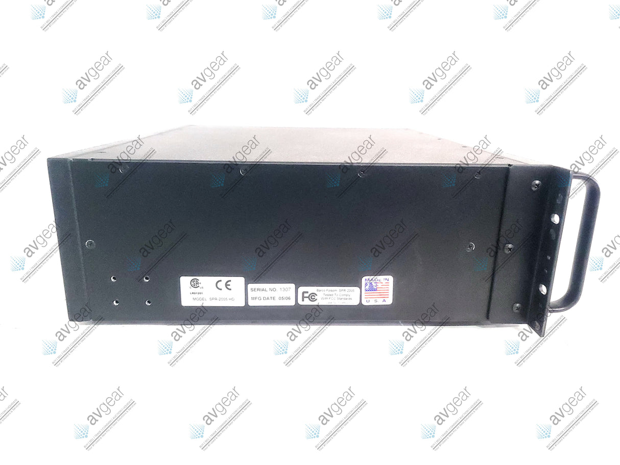 Barco SPR-2005 HD ScreenPro-II HD Video Switcher Rack Unit