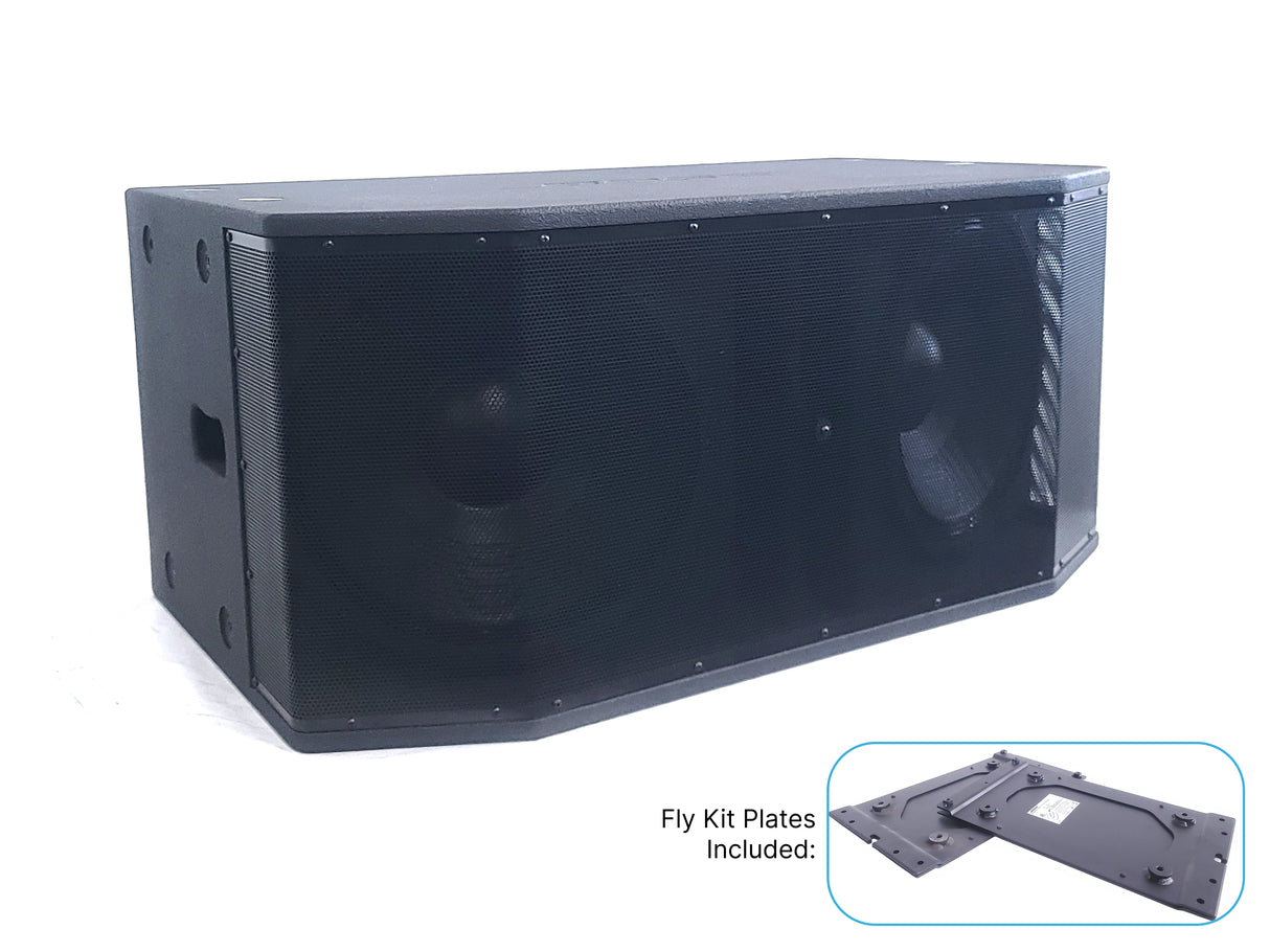 Bose RoomMatch RMS215 Dual 15" Passive Subwoofer with Fly Kit Side Plates