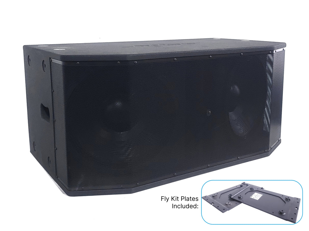 Bose RoomMatch RMS215 Dual 15" Passive Subwoofer with Fly Kit Side Plates