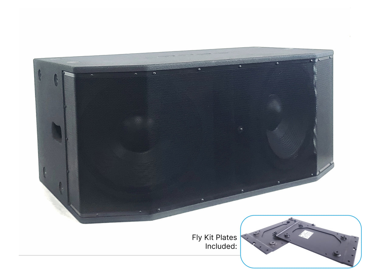 Bose RoomMatch RMS215 Dual 15" Passive Subwoofer with Fly Kit Side Plates