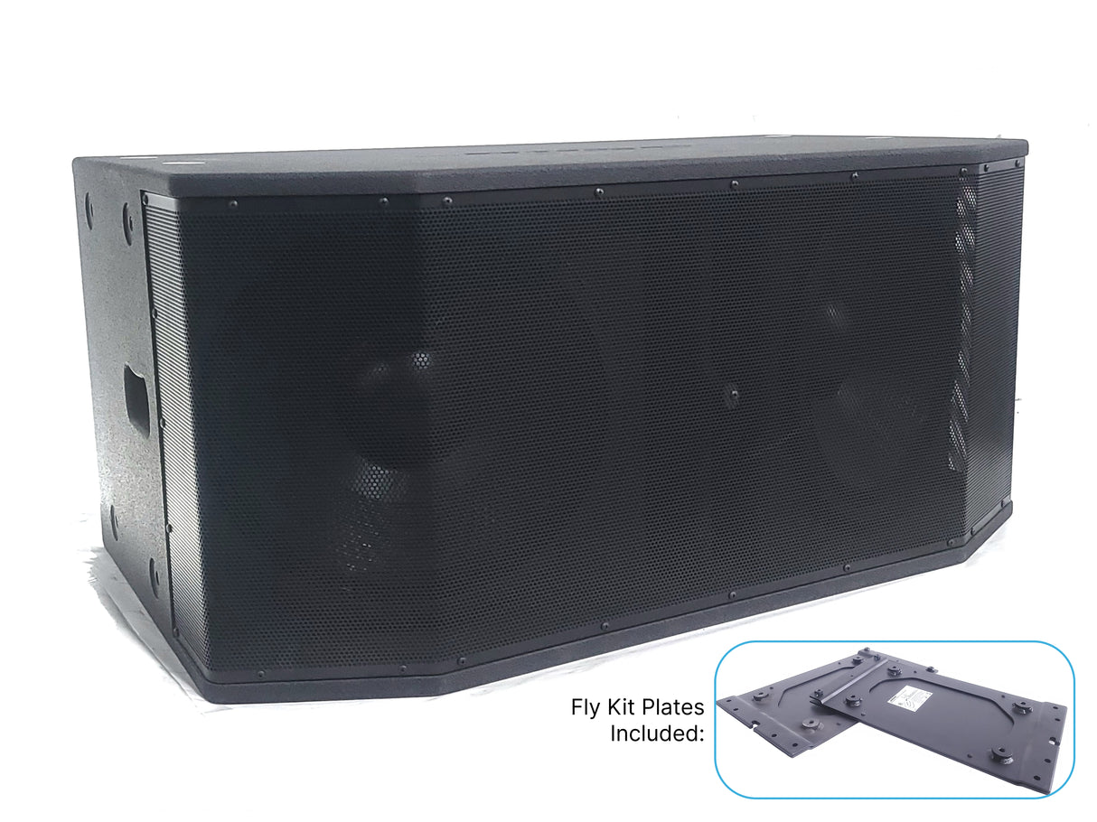 Bose RoomMatch RMS215 Dual 15" Passive Subwoofer with Fly Kit Side Plates