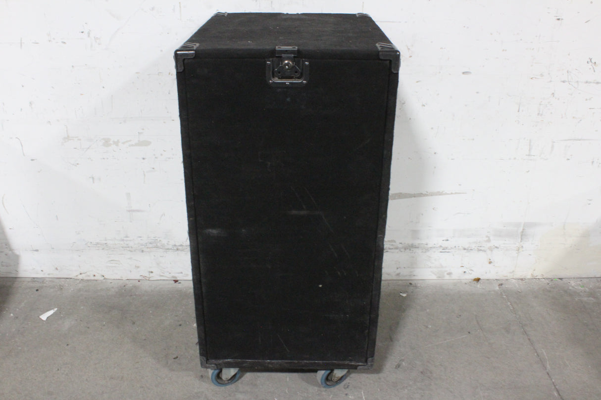 19x26x35 20RU Double Sided Hard Wheeled Case w/ 5RU Drawer