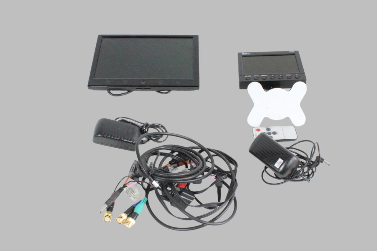 (1) Marshall Lynx TFT LCD Monitor, (1) ikan V5600 TFT LCD Monitor in Hard Carry Case