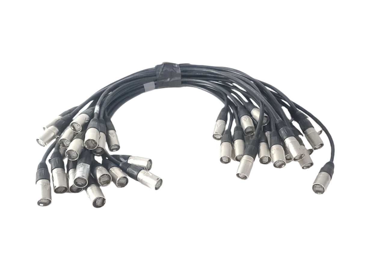 1' - Male To Male Ethernet Jumper Cables