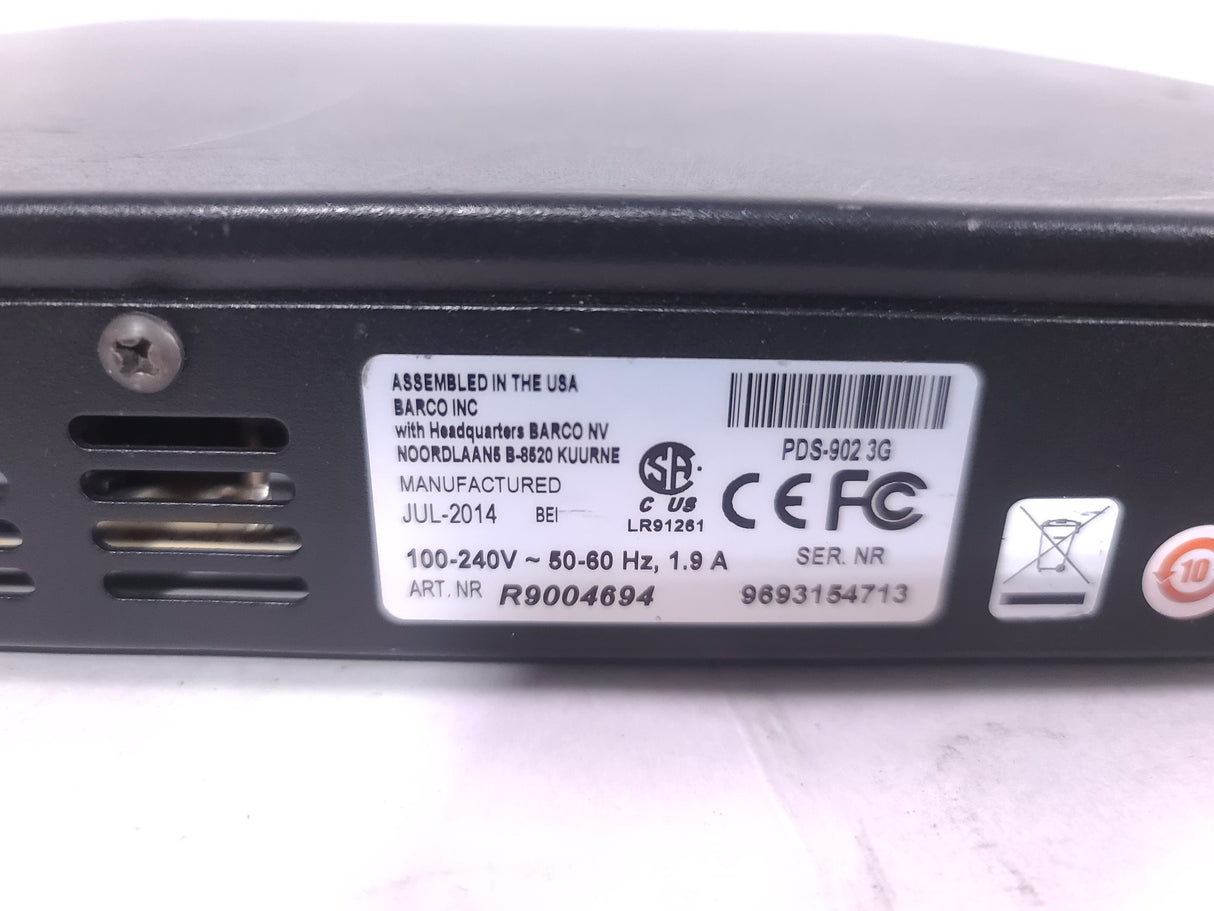 Barco R9004694 PDS-902 3G-SDI Digital Video Switcher