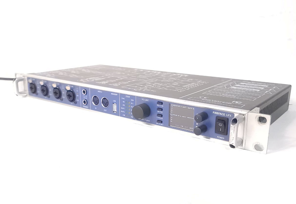 RME Fireface UFX 24-Bit 192kHz 60-Channel USB/Firewire Audio Interface