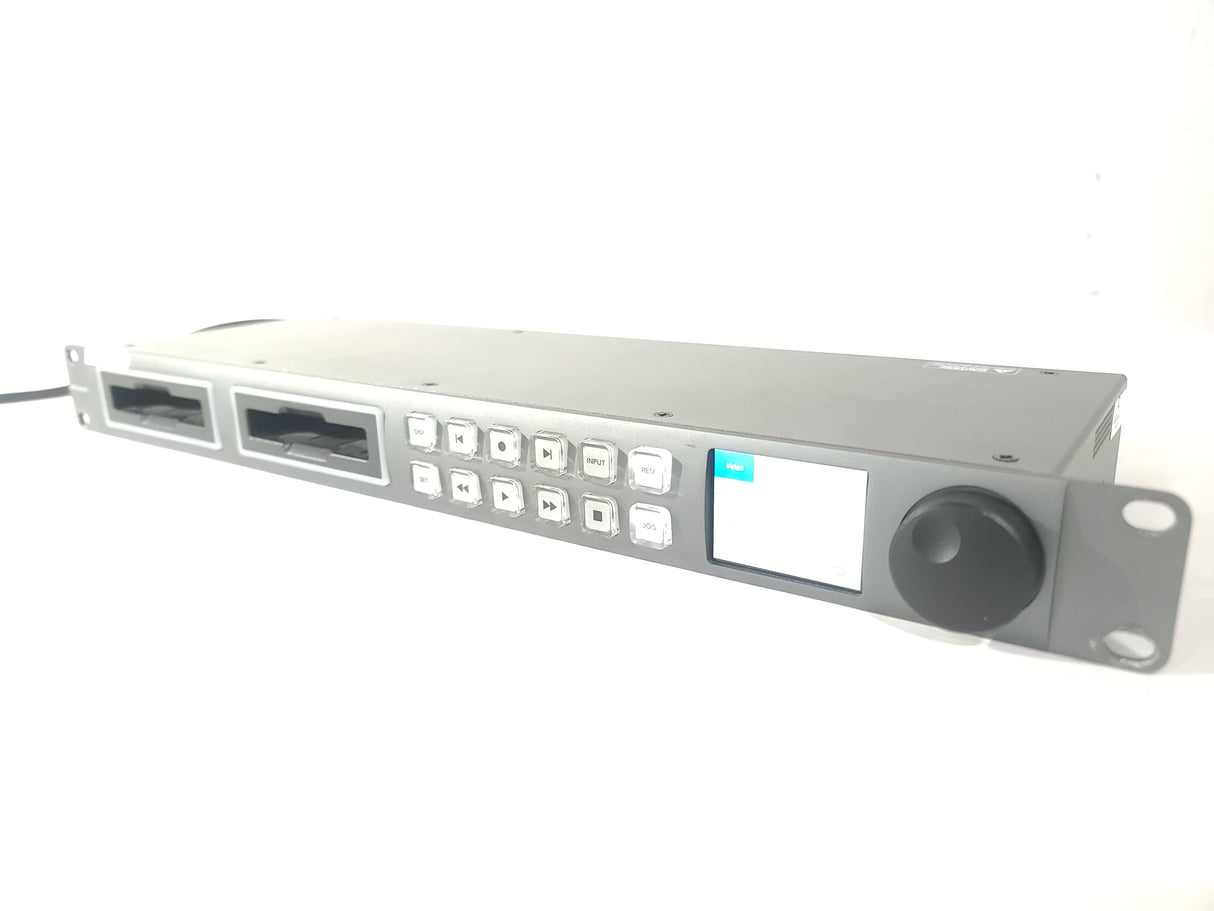 Blackmagic Design BMD-HYPERD/ST2 HyperDeck Studio 2 Dual Slot SSD Broadcast Deck