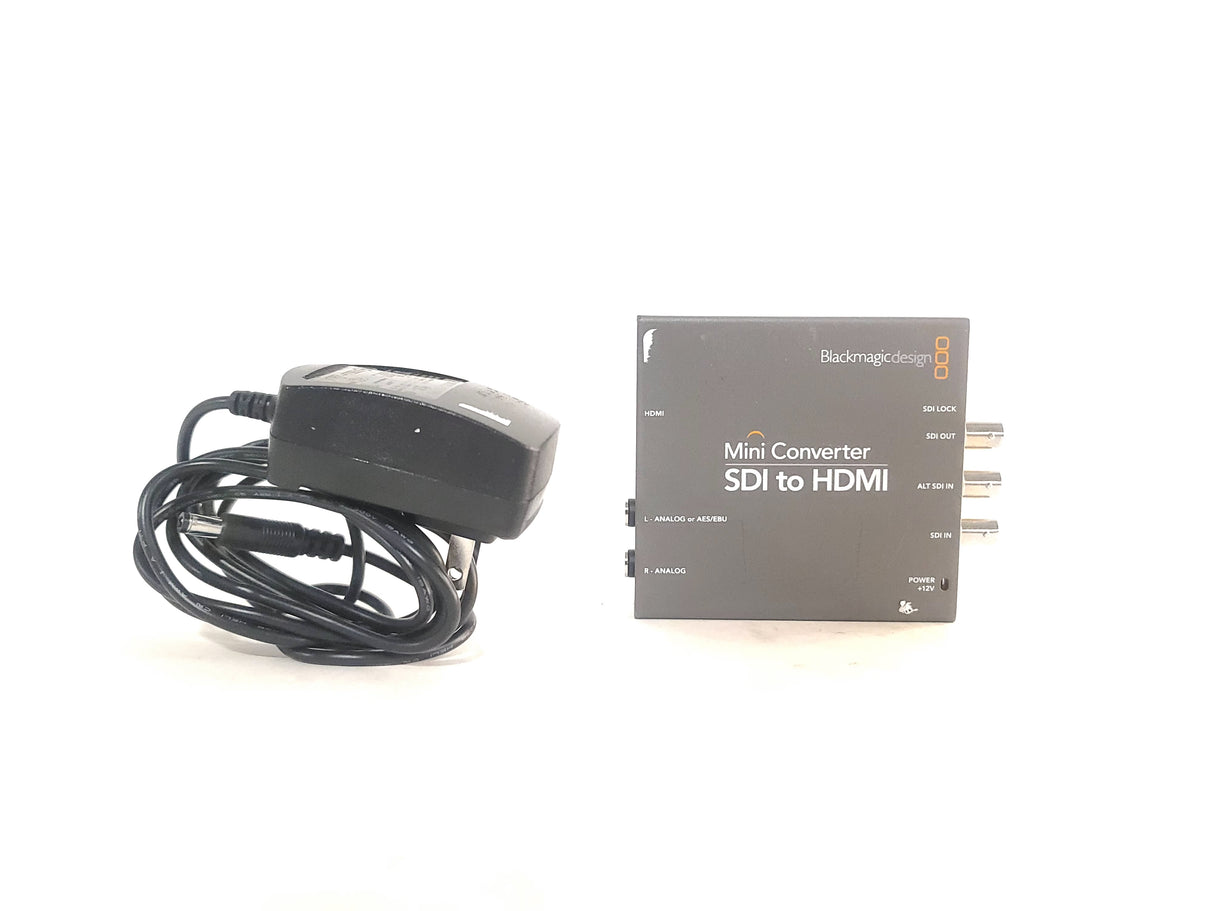 Blackmagic Design CONVMBSH4K6G SDI to HDMI 6G Auto-Switching SD/HD/UltraHD Mini Converter w/ 12V PSU